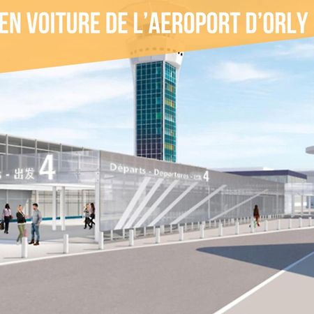 Le Cosy Yellow Appartement Lumineux A 5 Min De La Gare D'Evry Avec Parking Gratuit Courcouronnes Buitenkant foto